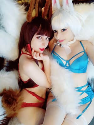 Mikomi Hokina & Gumiho Cosplay - Kaga X Akagi_223_20190223_153427