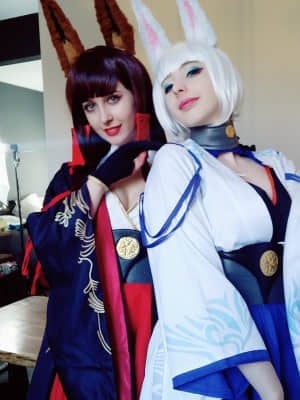 Mikomi Hokina & Gumiho Cosplay - Kaga X Akagi_066_20190223_121421