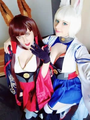 Mikomi Hokina & Gumiho Cosplay - Kaga X Akagi_051_20190223_120339