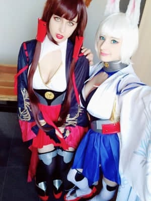 Mikomi Hokina & Gumiho Cosplay - Kaga X Akagi_047_20190223_120326