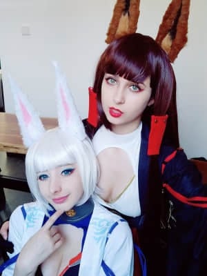 Mikomi Hokina & Gumiho Cosplay - Kaga X Akagi_090_20190223_121737