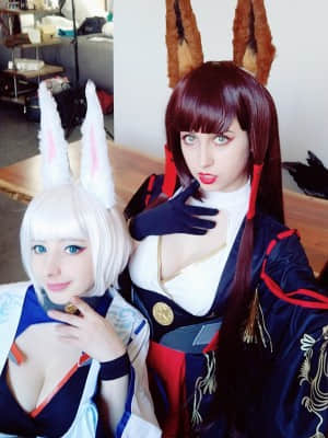 Mikomi Hokina & Gumiho Cosplay - Kaga X Akagi_101_20190223_121907