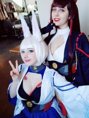 Mikomi Hokina & Gumiho Cosplay - Kaga X Akagi_115_20190223_122108