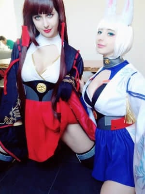 Mikomi Hokina & Gumiho Cosplay - Kaga X Akagi_069_20190223_121503