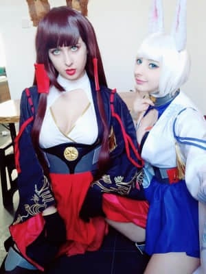 Mikomi Hokina & Gumiho Cosplay - Kaga X Akagi_078_20190223_121527