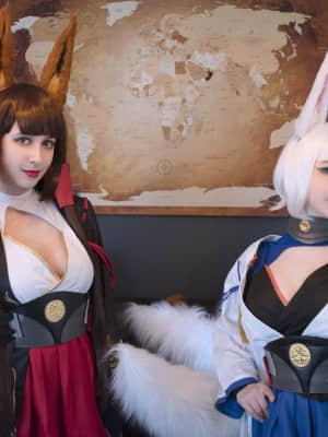 Mikomi Hokina & Gumiho Cosplay - Kaga X Akagi_003_DSC_0011