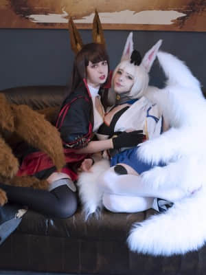 Mikomi Hokina & Gumiho Cosplay - Kaga X Akagi_019_DSC_0056