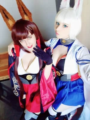 Mikomi Hokina & Gumiho Cosplay - Kaga X Akagi_052_20190223_120340