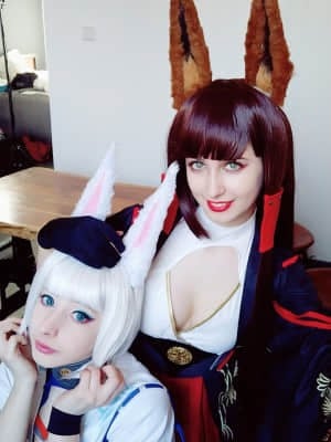 Mikomi Hokina & Gumiho Cosplay - Kaga X Akagi_086_20190223_121723