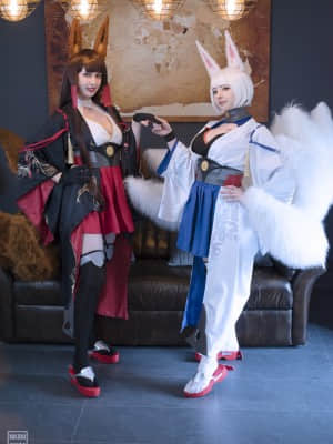 Mikomi Hokina & Gumiho Cosplay - Kaga X Akagi_002_DSC_0007