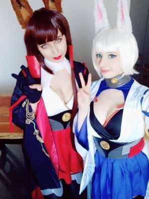 Mikomi Hokina & Gumiho Cosplay - Kaga X Akagi_058_20190223_120414