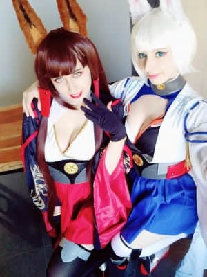 Mikomi Hokina & Gumiho Cosplay - Kaga X Akagi_050_20190223_120337