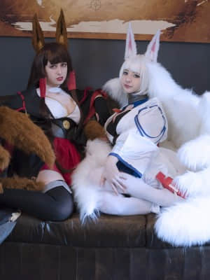 Mikomi Hokina & Gumiho Cosplay - Kaga X Akagi_018_DSC_0051