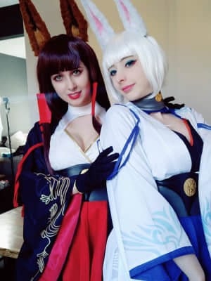 Mikomi Hokina & Gumiho Cosplay - Kaga X Akagi_064_20190223_121417