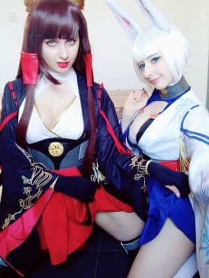 Mikomi Hokina & Gumiho Cosplay - Kaga X Akagi_074_20190223_121520