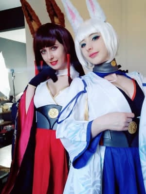 Mikomi Hokina & Gumiho Cosplay - Kaga X Akagi_067_20190223_121423