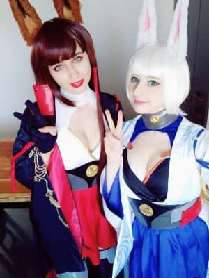 Mikomi Hokina & Gumiho Cosplay - Kaga X Akagi_059_20190223_120416