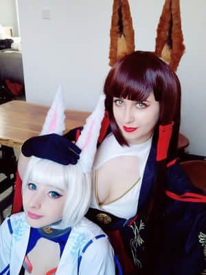 Mikomi Hokina & Gumiho Cosplay - Kaga X Akagi_085_20190223_121719