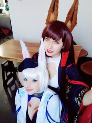 Mikomi Hokina & Gumiho Cosplay - Kaga X Akagi_084_20190223_121645