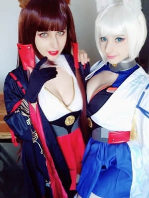 Mikomi Hokina & Gumiho Cosplay - Kaga X Akagi_061_20190223_121307