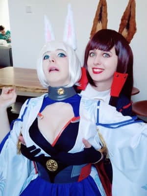 Mikomi Hokina & Gumiho Cosplay - Kaga X Akagi_117_20190223_122147