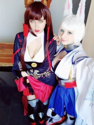 Mikomi Hokina & Gumiho Cosplay - Kaga X Akagi_048_20190223_120328