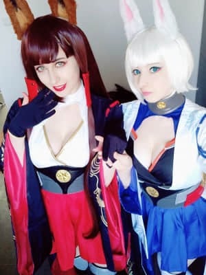 Mikomi Hokina & Gumiho Cosplay - Kaga X Akagi_056_20190223_120356