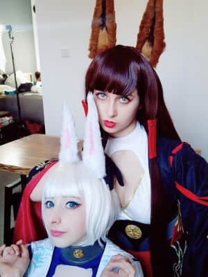 Mikomi Hokina & Gumiho Cosplay - Kaga X Akagi_095_20190223_121824