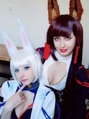 Mikomi Hokina & Gumiho Cosplay - Kaga X Akagi_089_20190223_121733