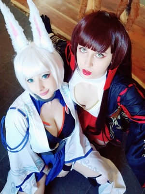 Mikomi Hokina & Gumiho Cosplay - Kaga X Akagi_097_20190223_121845