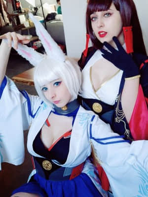 Mikomi Hokina & Gumiho Cosplay - Kaga X Akagi_112_20190223_122100