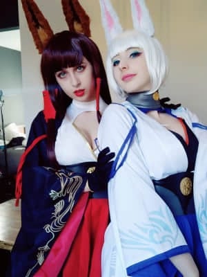 Mikomi Hokina & Gumiho Cosplay - Kaga X Akagi_063_20190223_121415