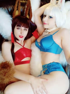 Mikomi Hokina & Gumiho Cosplay - Kaga X Akagi_204_20190223_153250