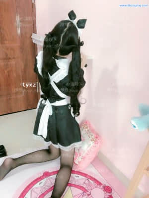 小清殿下 - 爱心女仆 Cute House maid +2 Videos_小清殿下 (23)