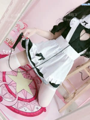 小清殿下 - 爱心女仆 Cute House maid +2 Videos_小清殿下 (10)