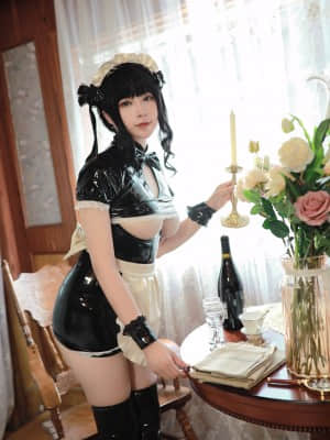 小容仔咕咕咕w NO.014 南半球女仆 Leather Maid_Leather Maid (33)