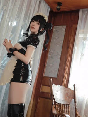 小容仔咕咕咕w NO.014 南半球女仆 Leather Maid_Leather Maid (34)