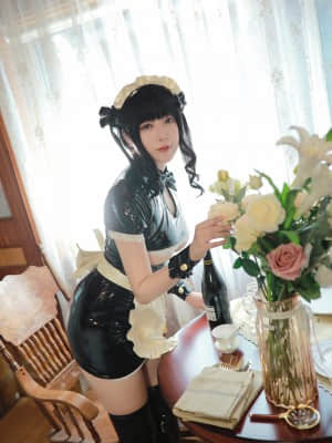 小容仔咕咕咕w NO.014 南半球女仆 Leather Maid_Leather Maid (27)