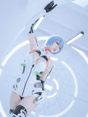 周叽是可爱兔兔 Vol.005 绫波丽 白战_Coser_Vol.005_MrCong.com_007