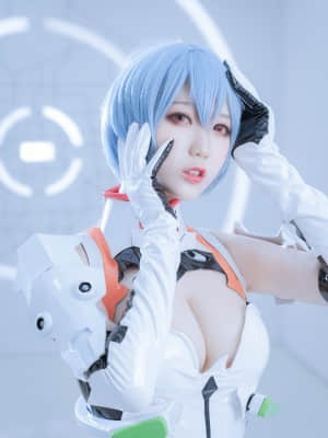 周叽是可爱兔兔 Vol.005 绫波丽 白战_Coser_Vol.005_MrCong.com_013