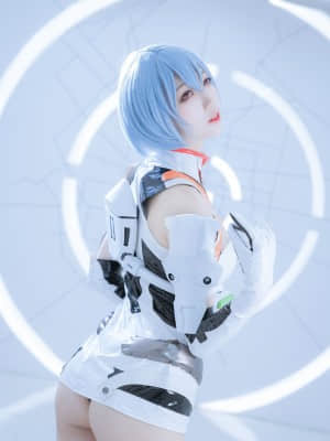 周叽是可爱兔兔 Vol.005 绫波丽 白战_Coser_Vol.005_MrCong.com_006