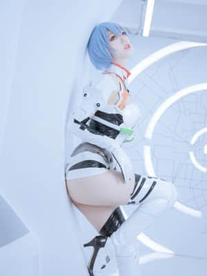 周叽是可爱兔兔 Vol.005 绫波丽 白战_Coser_Vol.005_MrCong.com_004