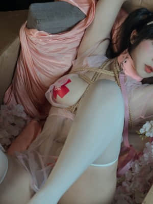 云溪溪 NO.003 奶桃护士 Pink Nurse_奶桃护士_034