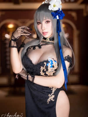 Hane Ame 雨波 - Saint.Louis qipao (Azur Lane)