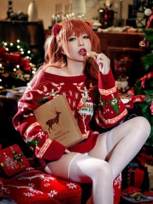 半半子 - 式波・ー ASUKA Christmas_28