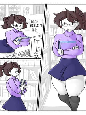 [假日威龙陈开着塔迪斯专鲨萝莉控汉化] [Anor3xiA] Beyond the Shelves (Jaiden Animations)_04