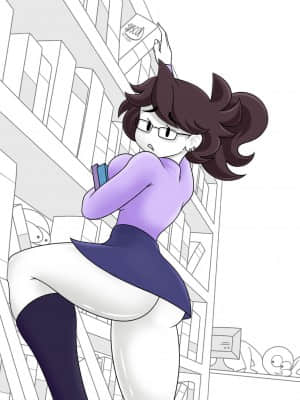 [假日威龙陈开着塔迪斯专鲨萝莉控汉化] [Anor3xiA] Beyond the Shelves (Jaiden Animations)_35