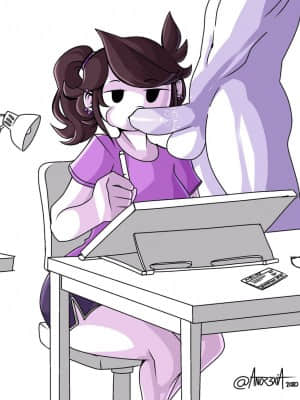 [假日威龙陈开着塔迪斯专鲨萝莉控汉化] [Anor3xiA] Beyond the Shelves (Jaiden Animations)_37