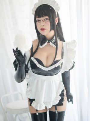 [Cosplay] Niyeye 你烨烨 (白烨) Tsundere Maid 傲娇女仆长_004