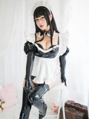 [Cosplay] Niyeye 你烨烨 (白烨) Tsundere Maid 傲娇女仆长_045